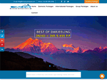 Tablet Screenshot of himalayanroute.com